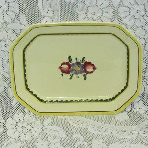 Antique Serving Platter GEORGE JONES & SON Crescent Ivory England Cottagecore